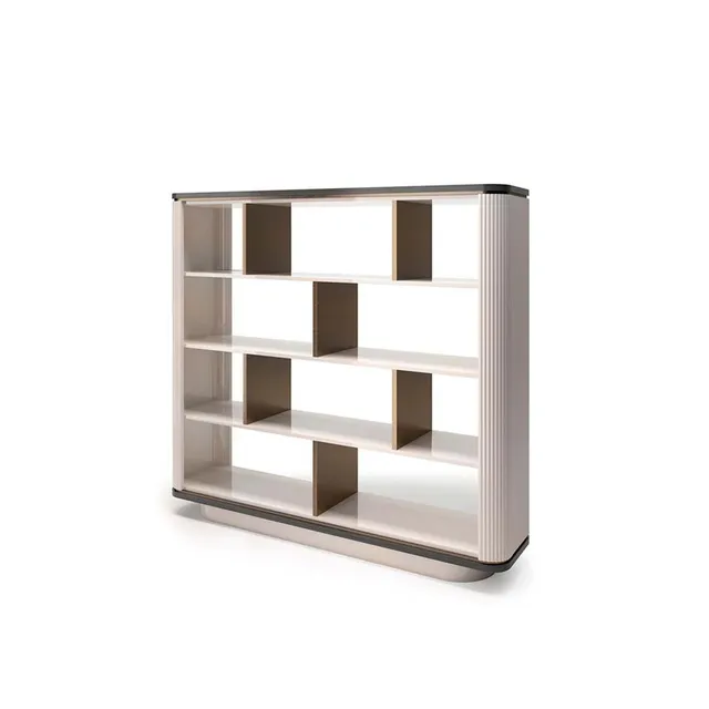 Minotti Collezioni Flute libreria per soggiorno