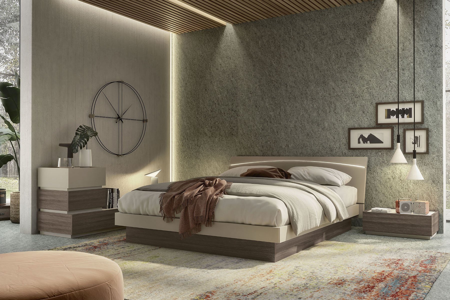 S75 I Prodigi camera da letto coordinata moderna