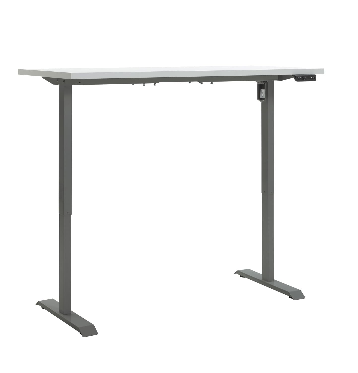 Composad Energia scrivania elettrica 150x69 bianco grigio scuro