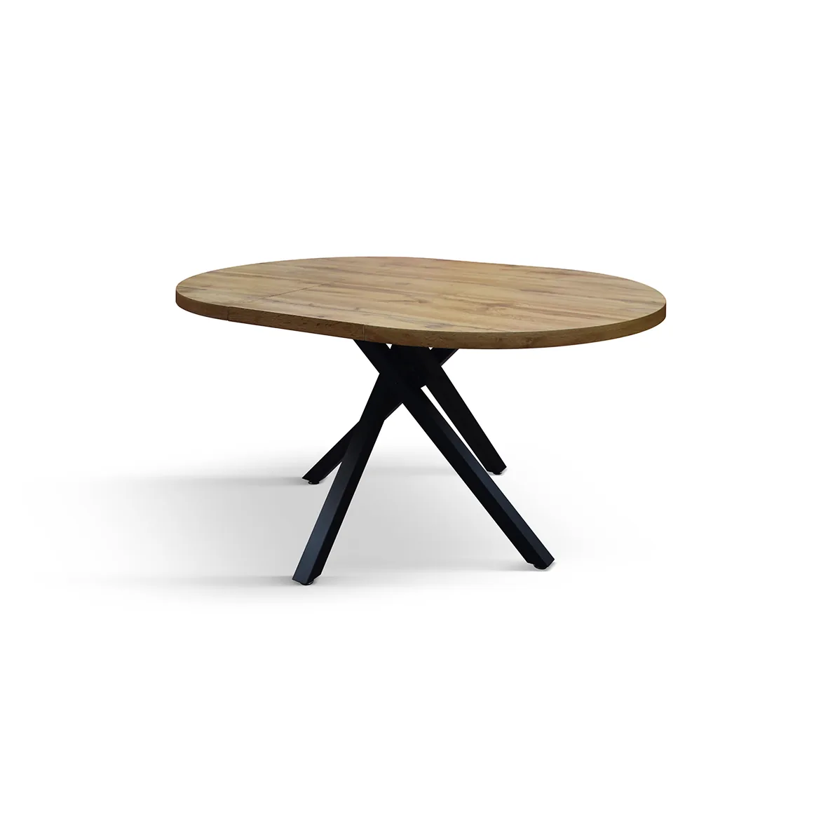 Epocantica Tavolo Rotondo Allungabile Rovere 100-140 cm