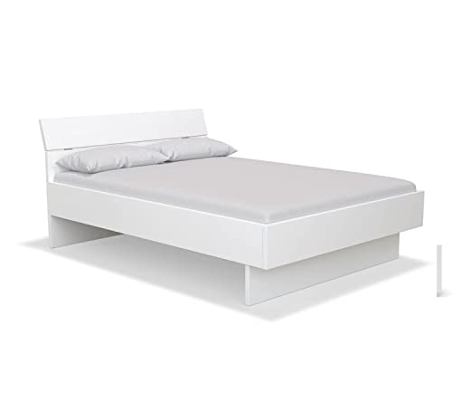 Composad letto matrimoniale alla francese 140x190 bianco laccato