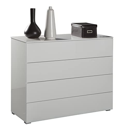 Composad Privilegio Cassettiera 4 Cassetti Bianco 108x85 cm