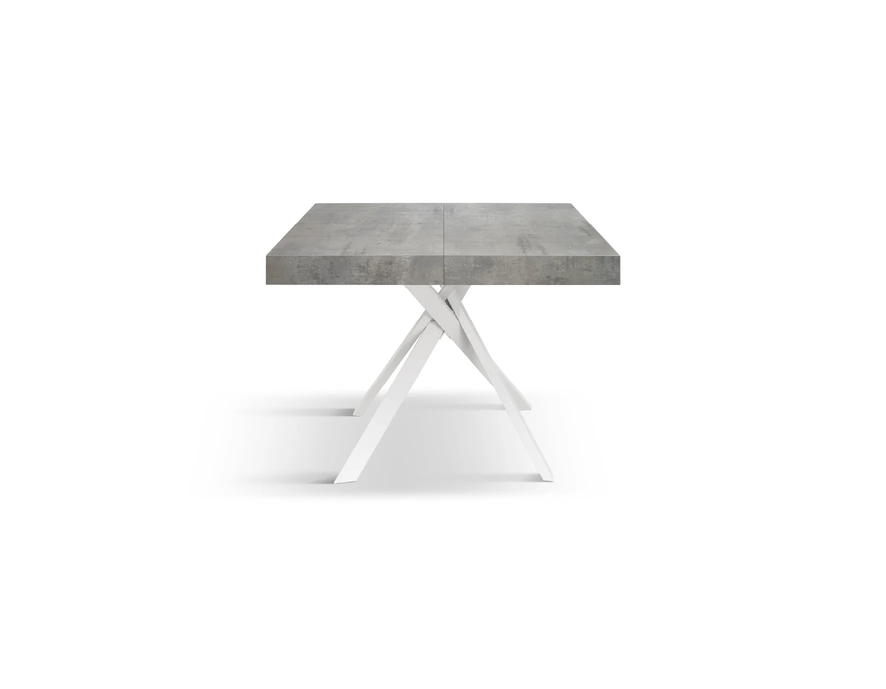 Epocantica Fulvio Tavolo Allungabile Grigio Cemento 95-145 cm
