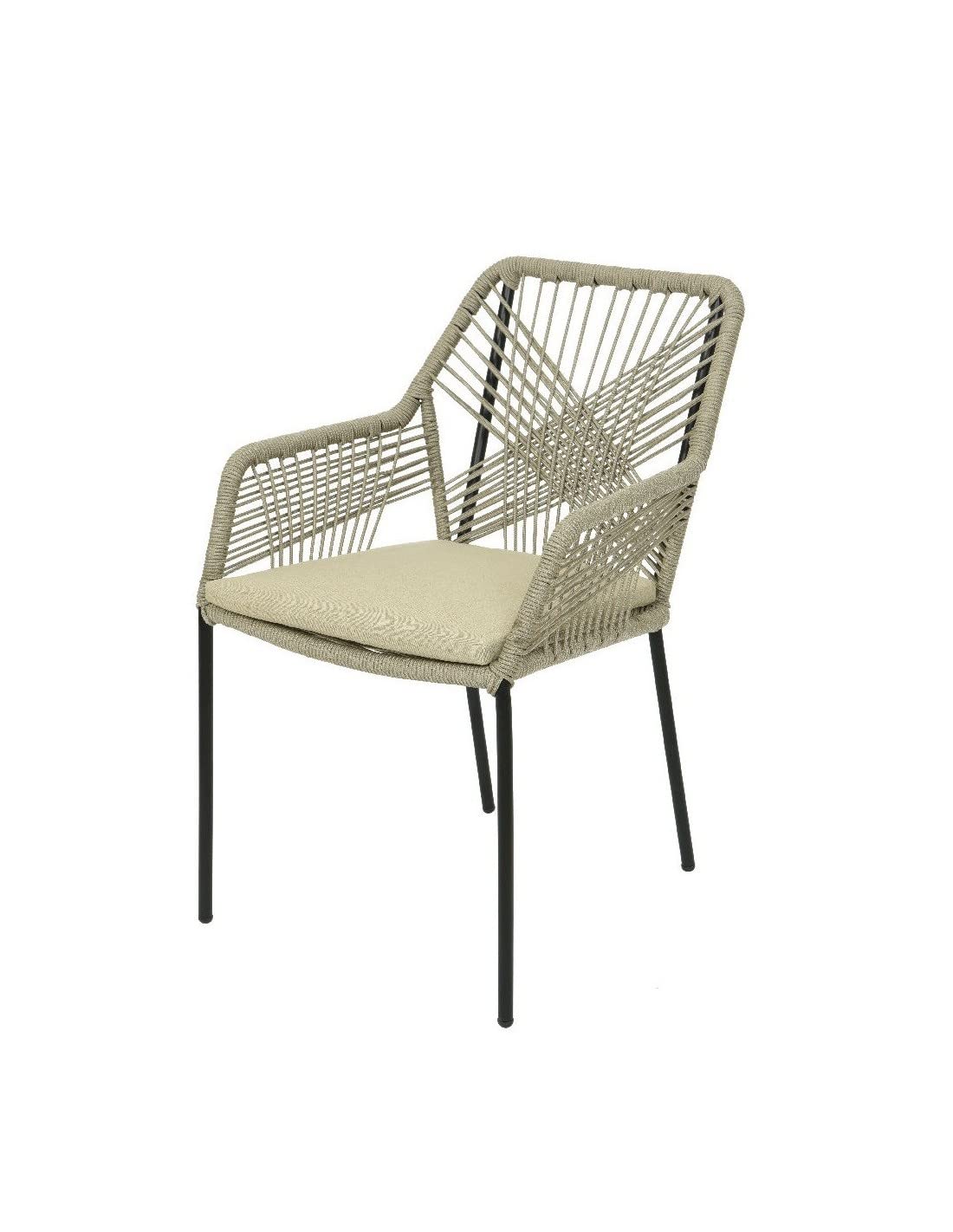 Iperbriko Siviglia sedia da giardino beige