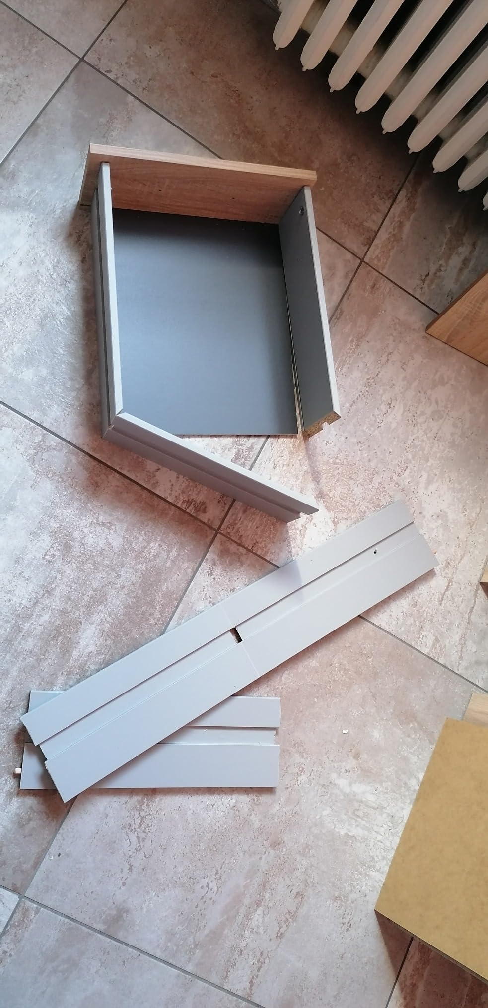 COMPOSAD Facile armadio 3 ante 2 cassetti rovere sonoma