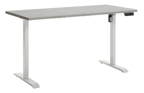 Composad Energia scrivania 150x69 cemento bianco elettrica