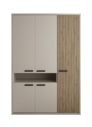 Composad Bravo armadio 5 ante 147,7 cm grigio cashmere cameretta