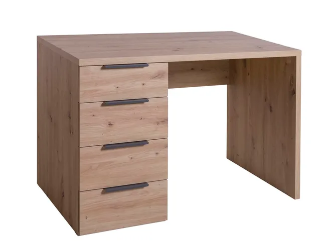Composad Espresso Scrivania 4 Cassetti Rovere Mielato 110x74x60 cm