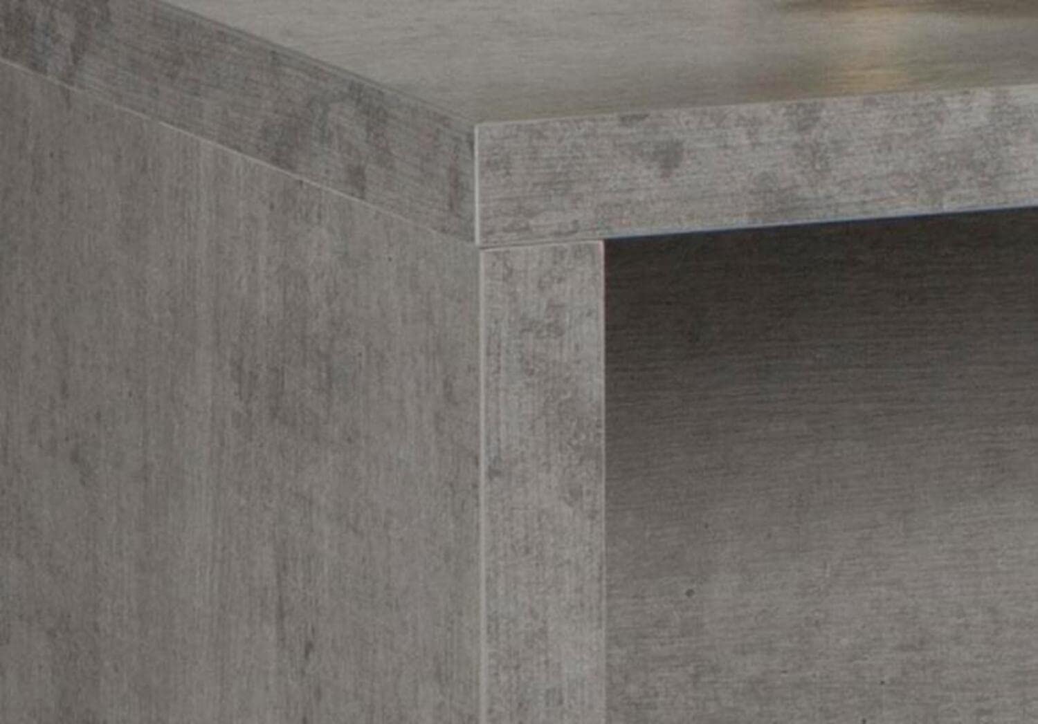 Composad Pratico Scrivania Ufficio Grigio Cemento 180x69 cm