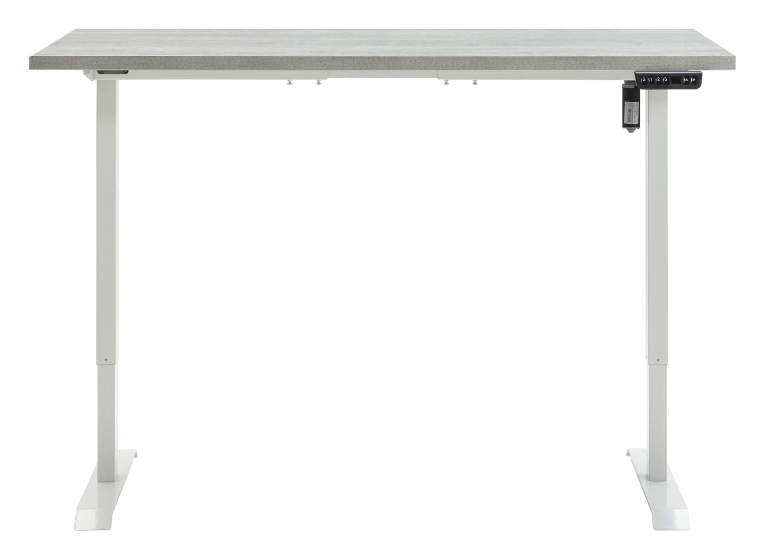Composad Energia scrivania 150x69 cemento bianco elettrica