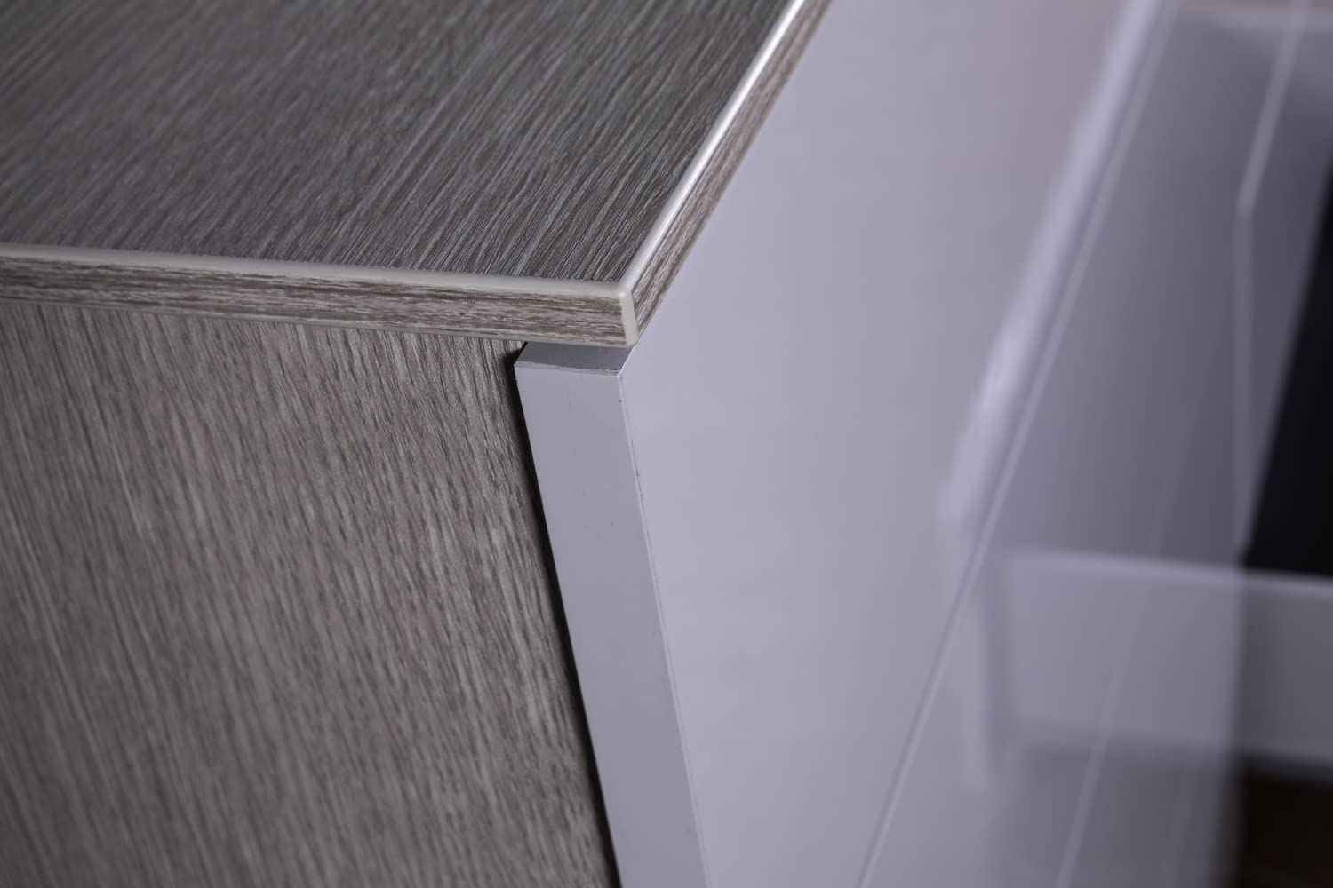 Composad Privilegio Cassettiera 8 Cassetti Rovere Grey Oak