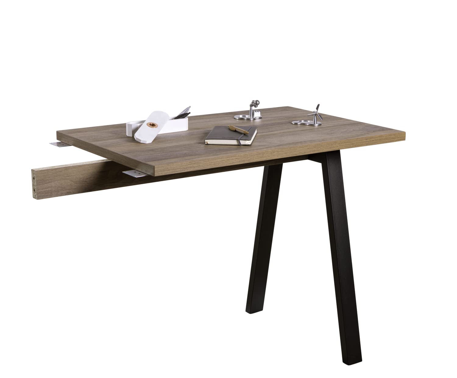 Composad Davinci Brera Prolunga Scrivania Noce 90 cm