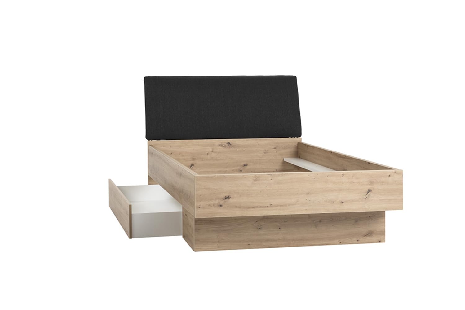 Composad Velata Cassettone Letto Rovere Mielato 180x58x32 cm