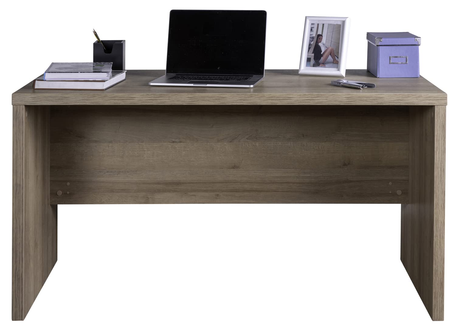 Composad Schema scrivania pc 140 cm rovere da ufficio
