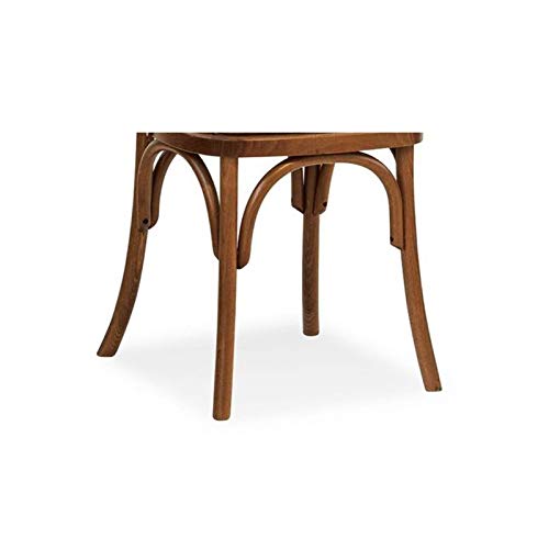 Iperbriko sedia faggio cognac seduta ecopelle 51x51 cm