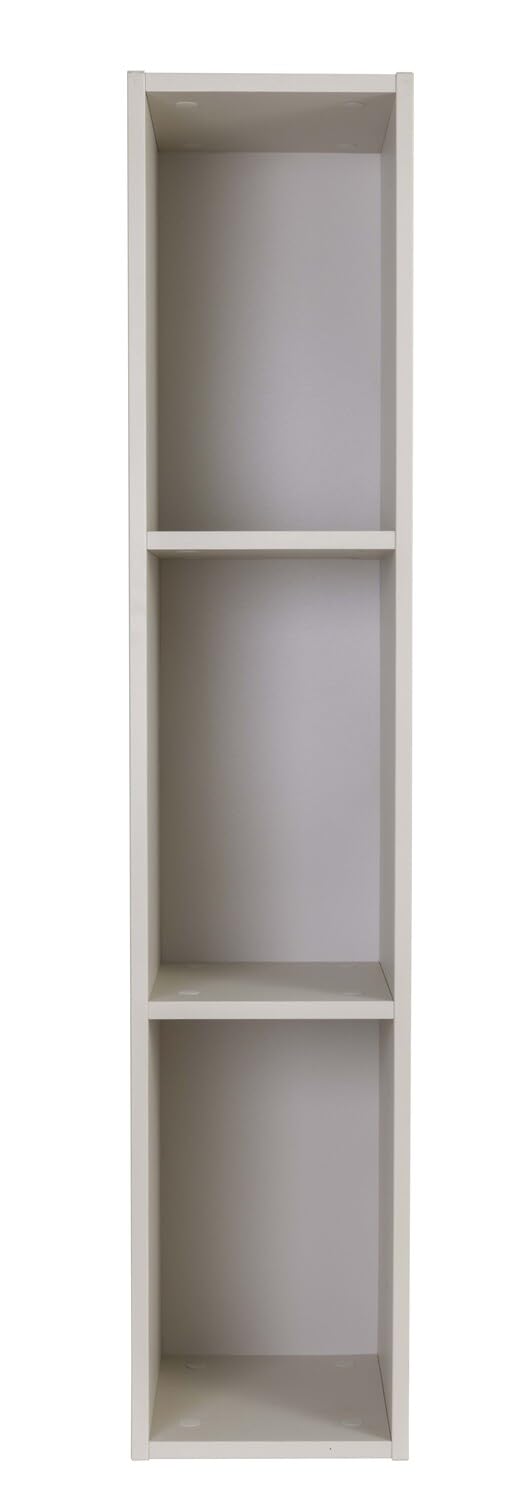 Composad Brina Pensile Libreria 3 Vani Grigio Cashmere