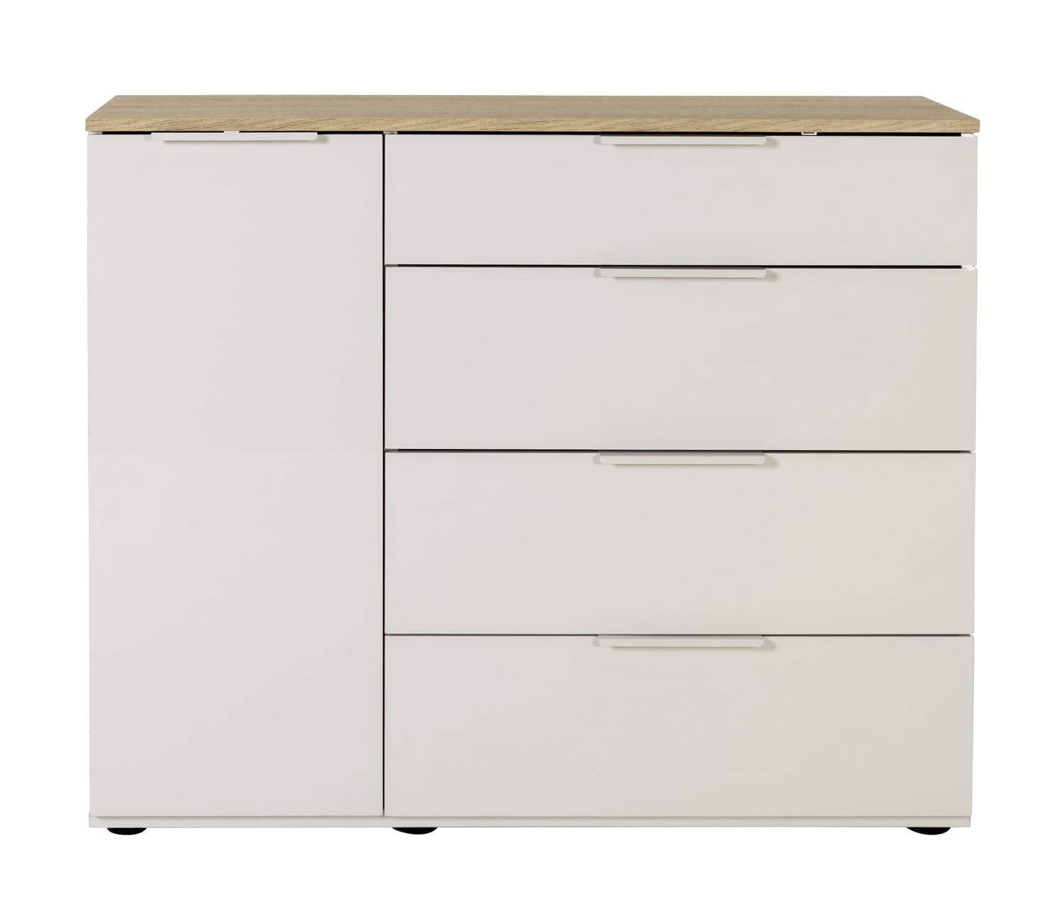 Composad Macchiato Teen Base Multiuso 4 Cassetti Grigio Cashmere