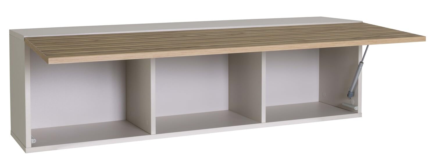 Composad Ilago Pensile Sospeso 123 cm Grigio Strippedwood