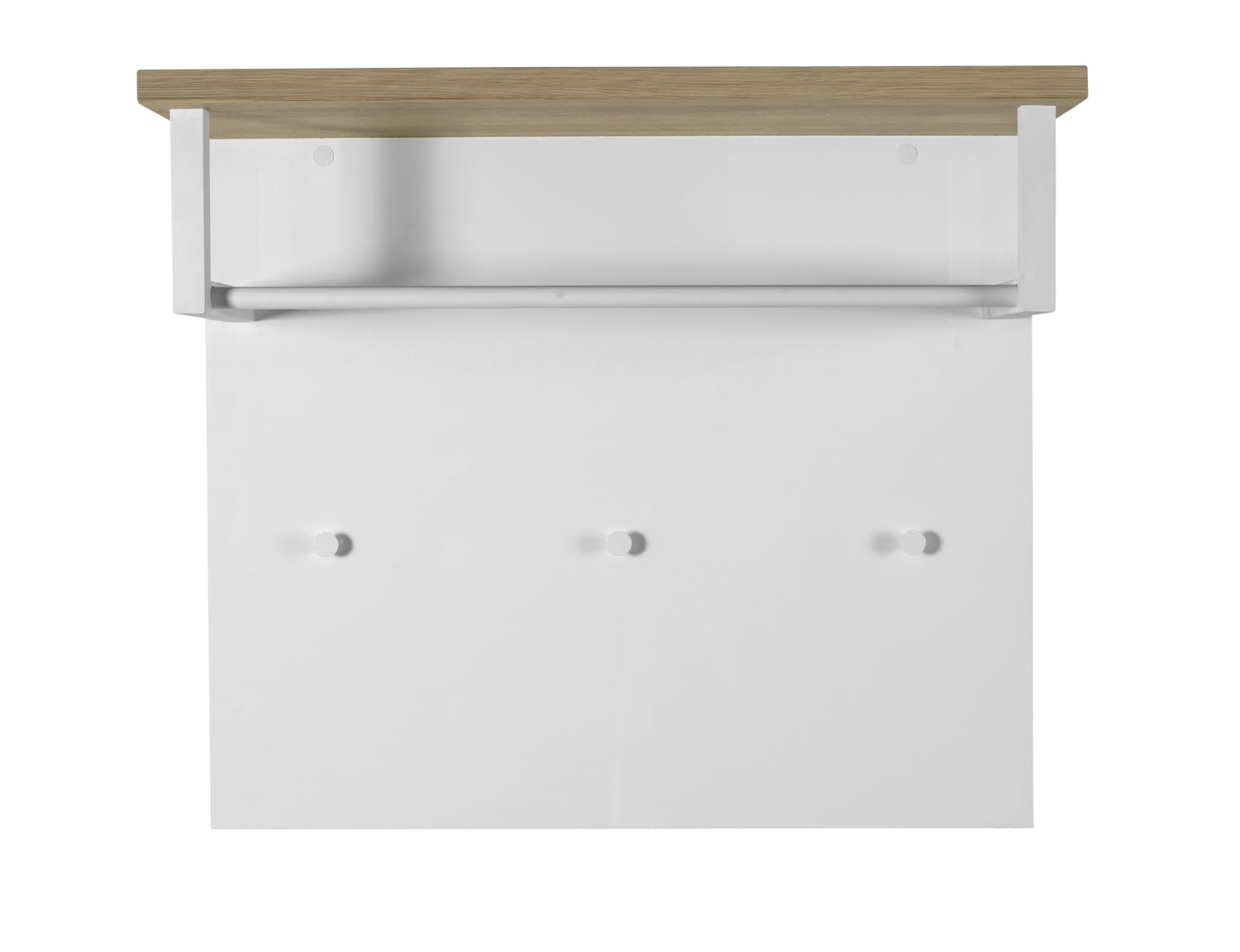 Composad Mundi appendiabiti parete 3 ganci rovere miele