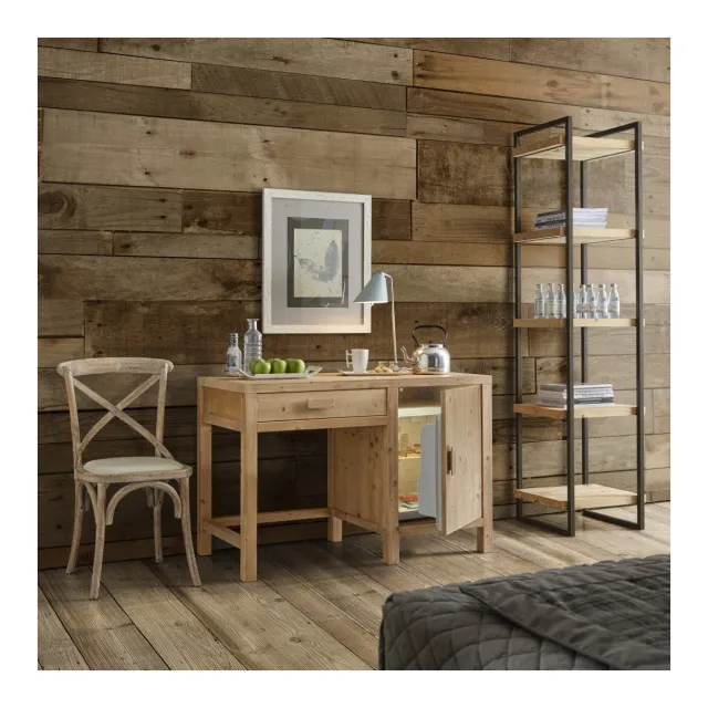 Epocantica Scrittoio Porta Frigo Legno Massello Abete