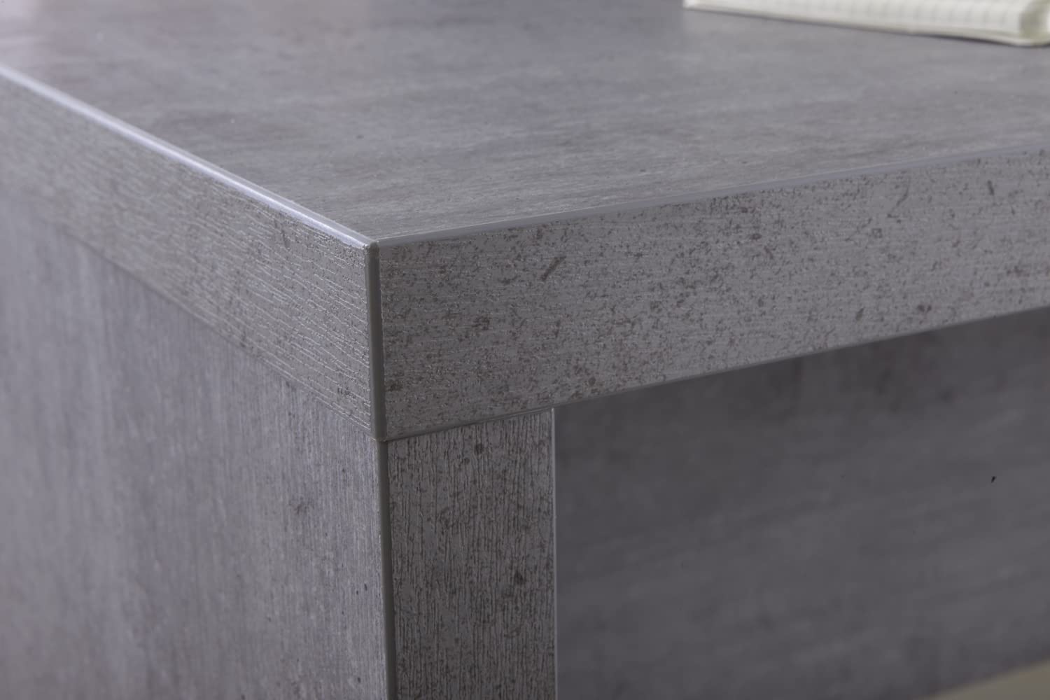 Composad Pratico Scrivania Ufficio Cemento 140 cm
