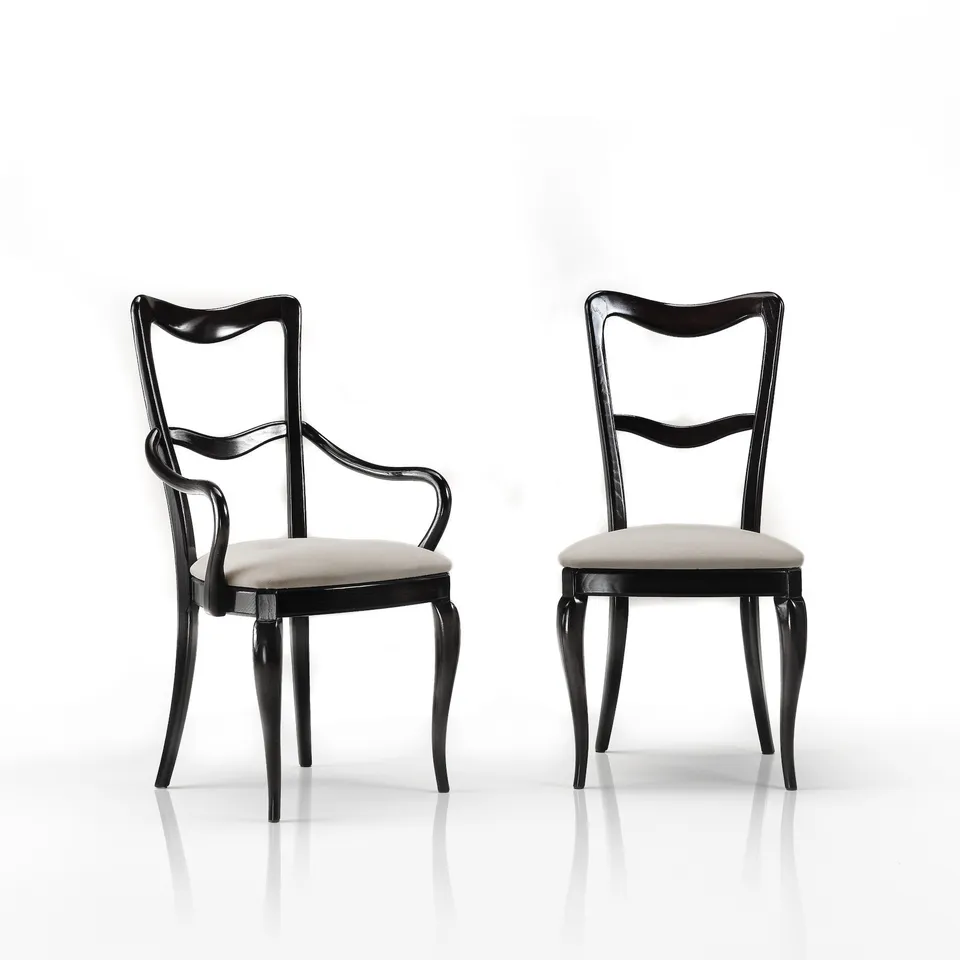 Decora MN33-MN34 sedia capotavola tessuto