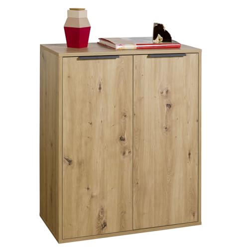 Composad Espresso armadio basso 2 ante rovere oak 72 cm