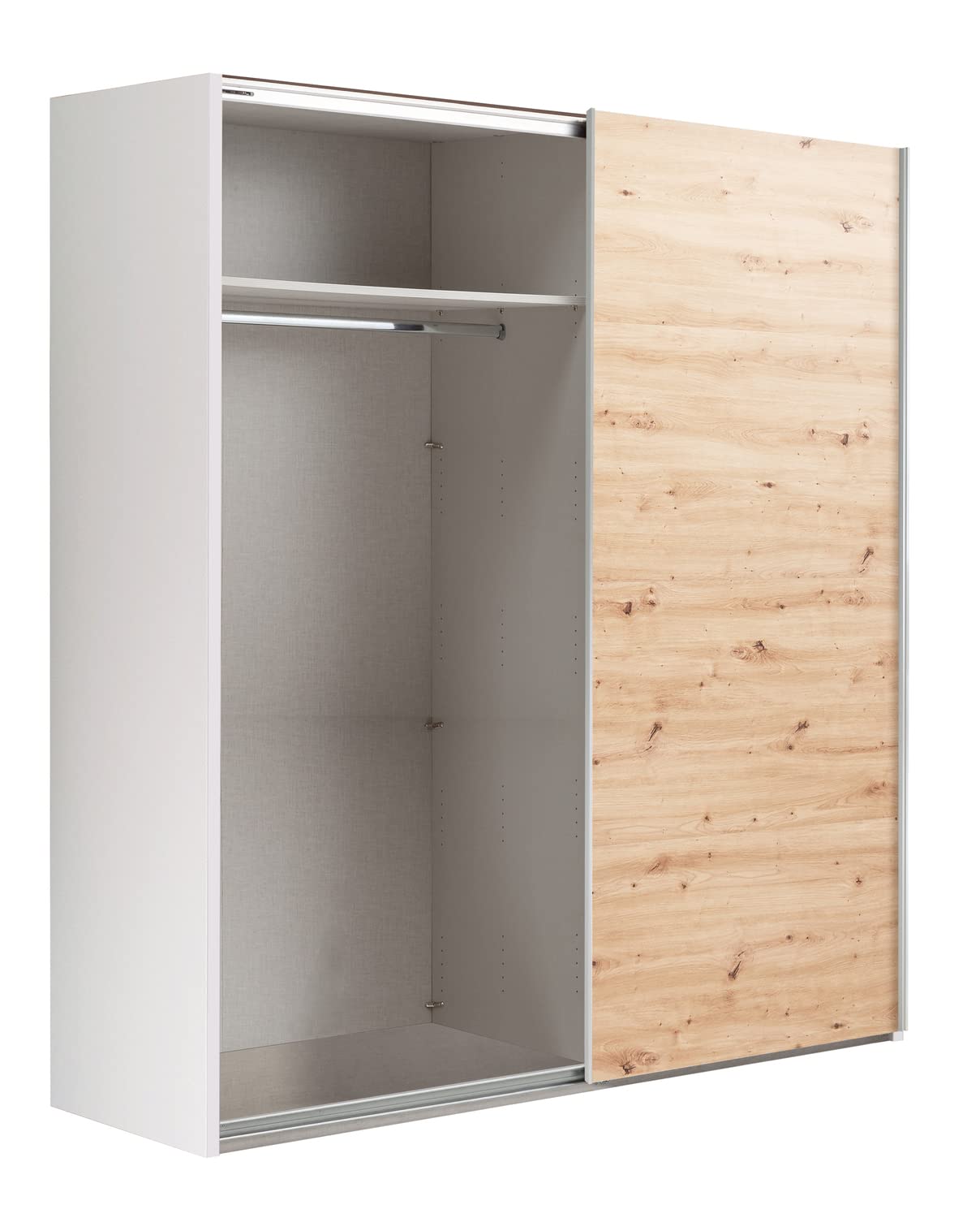 Composad Systema Armadio 2 Ante Scorrevoli 200 Bianco Rovere
