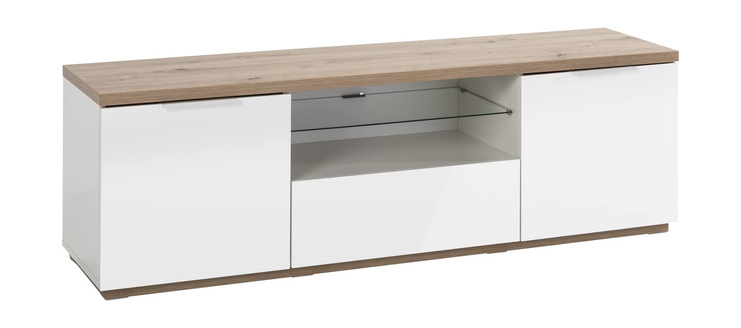 Composad Mundi soggiorno completo 4 mobili rovere miele