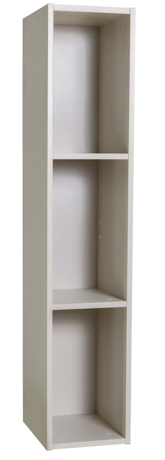 Composad Brina Pensile Libreria 3 Vani Grigio Cashmere