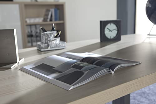 Composad Stampa Scrivania Ufficio Rovere Bordeaux 120x80 cm