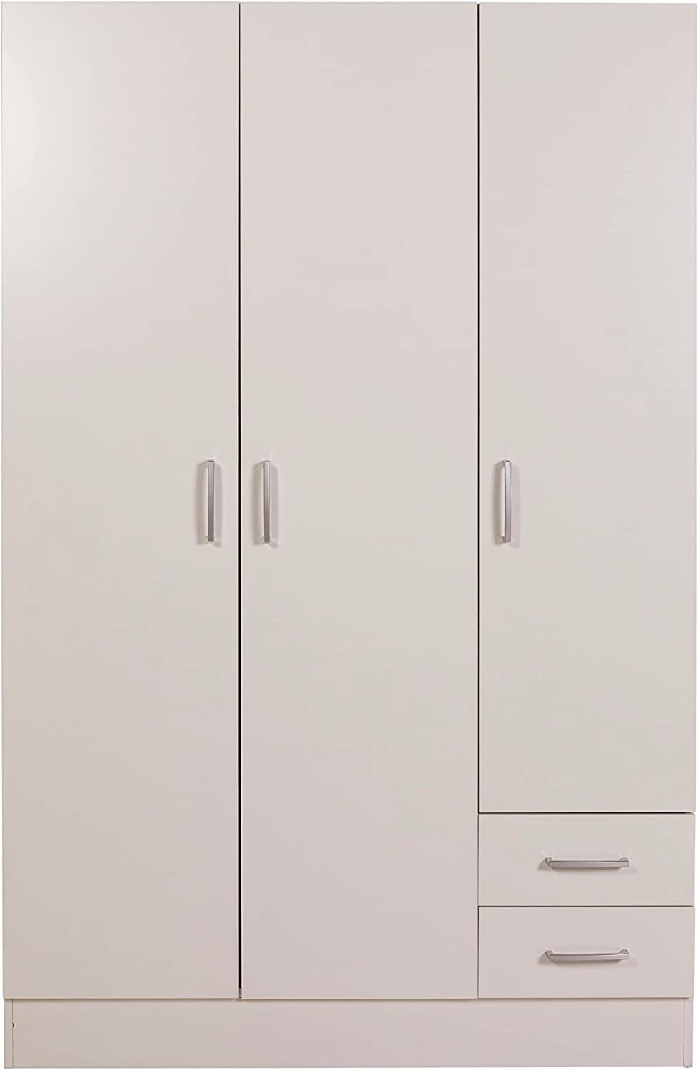 COMPOSAD Facile armadio 3 ante 2 cassetti bianco 184 cm