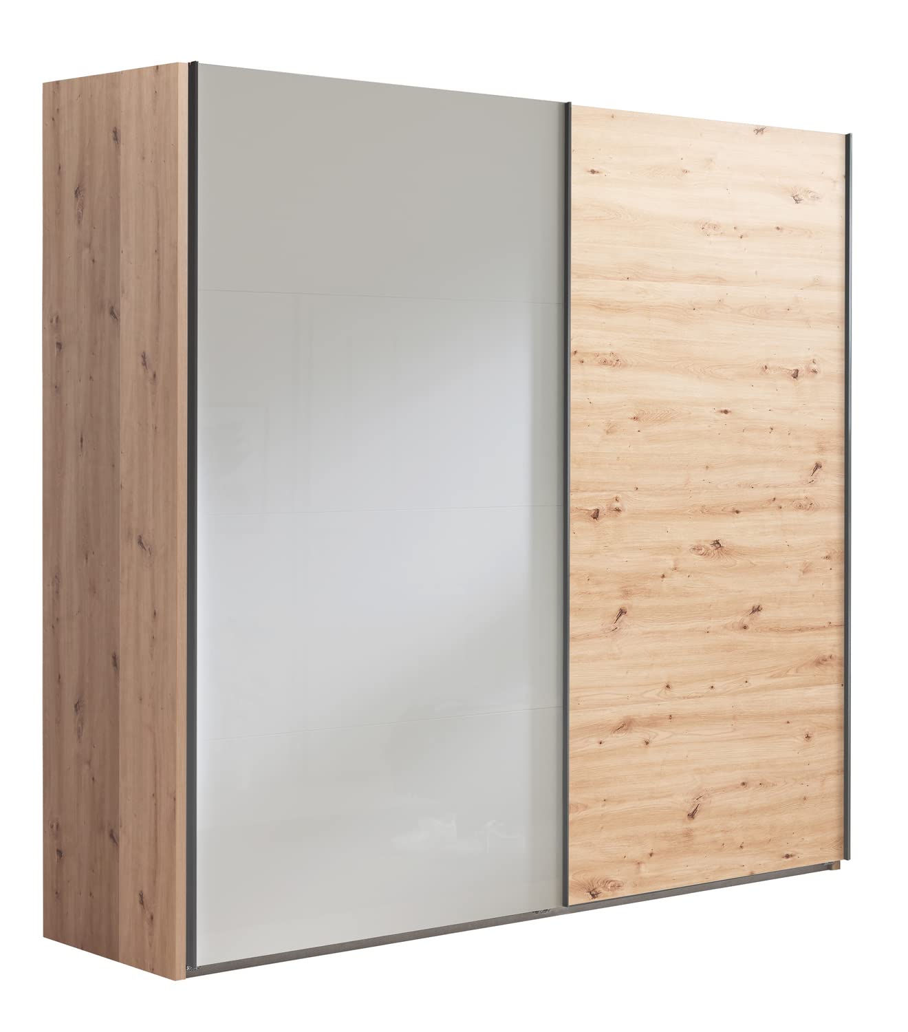 Composad Vitruvia 250x223x67 armadio 2 ante scorrevoli rovere grigio