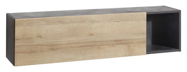 Composad Vittoria Pensile 140x35 rovere grigio 1 anta