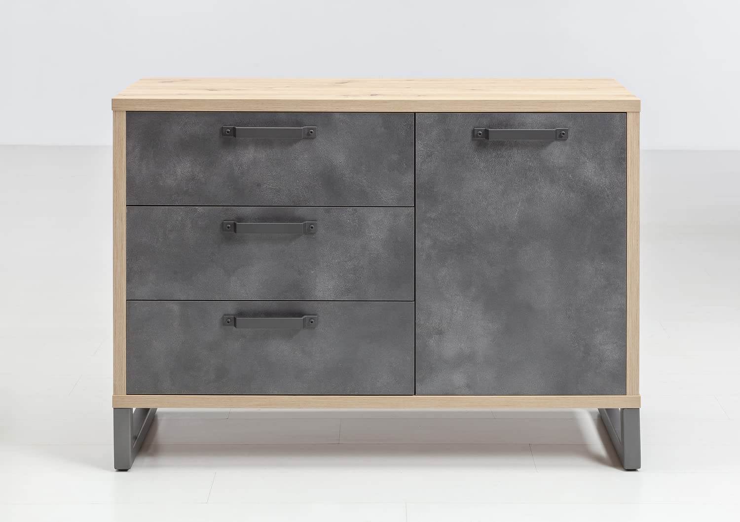 Composad LaFabrica 3 cassetti 1 anta mobile rovere grigio