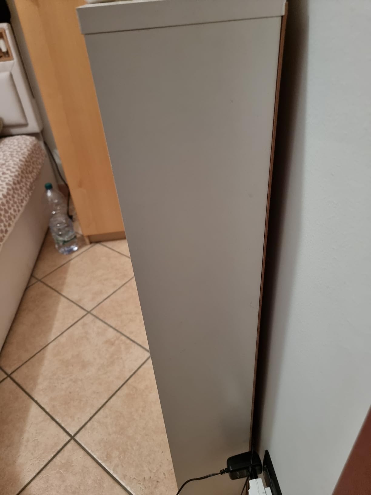 COMPOSAD Facile scarpiera 3 ribalte bianca 9 paia slim