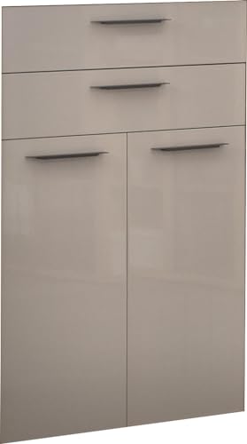 Composad Disegno coppia ante e cassetti libreria cashmere