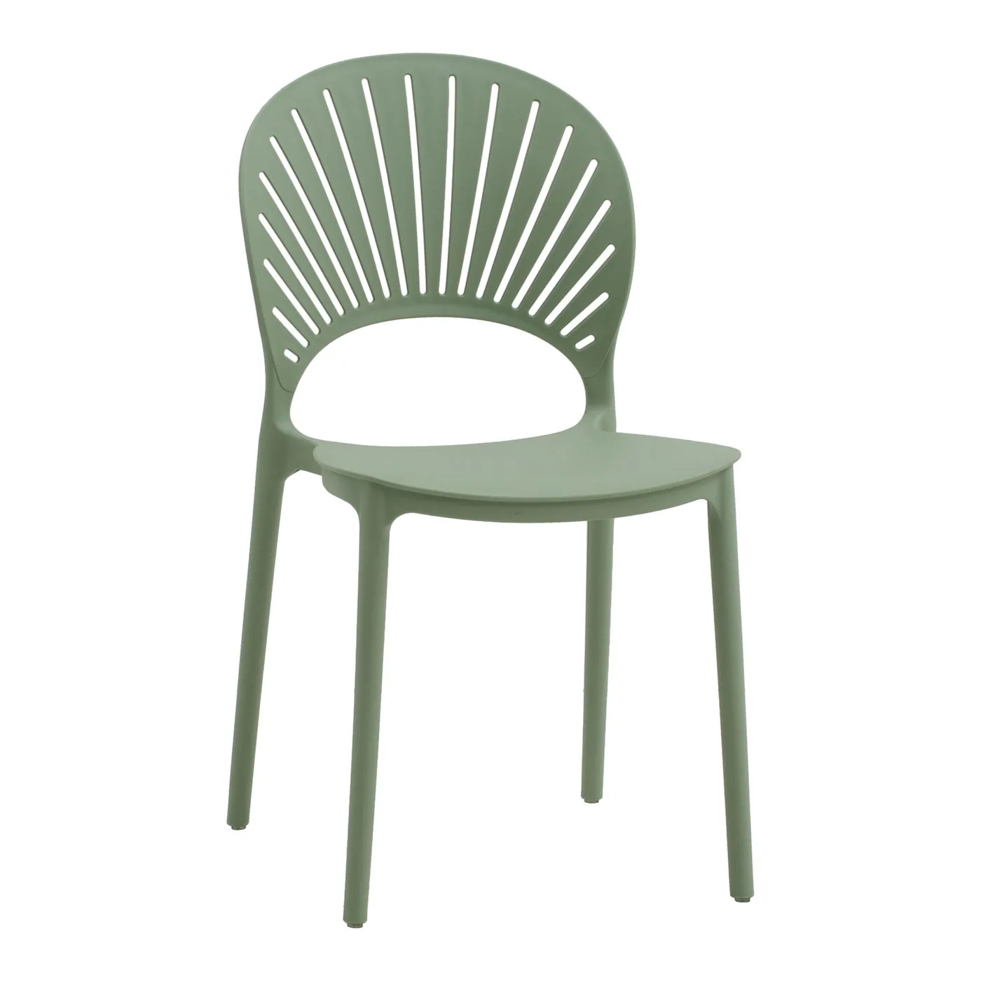 Epocantica Sole sedia da giardino verde polipropilene