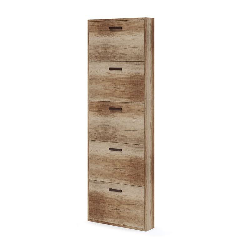 Iperbriko Scarpiera slim 5 ribalte noce 180x65x15