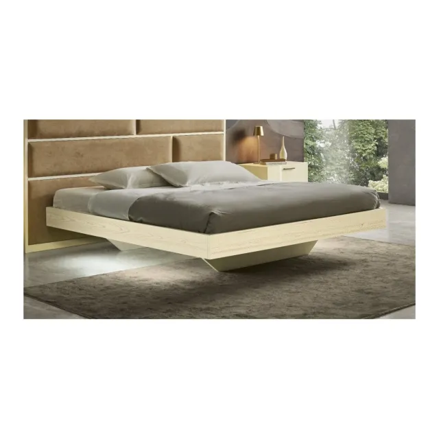 Epocantica Basamento Letto Matrimoniale Legno 174x205