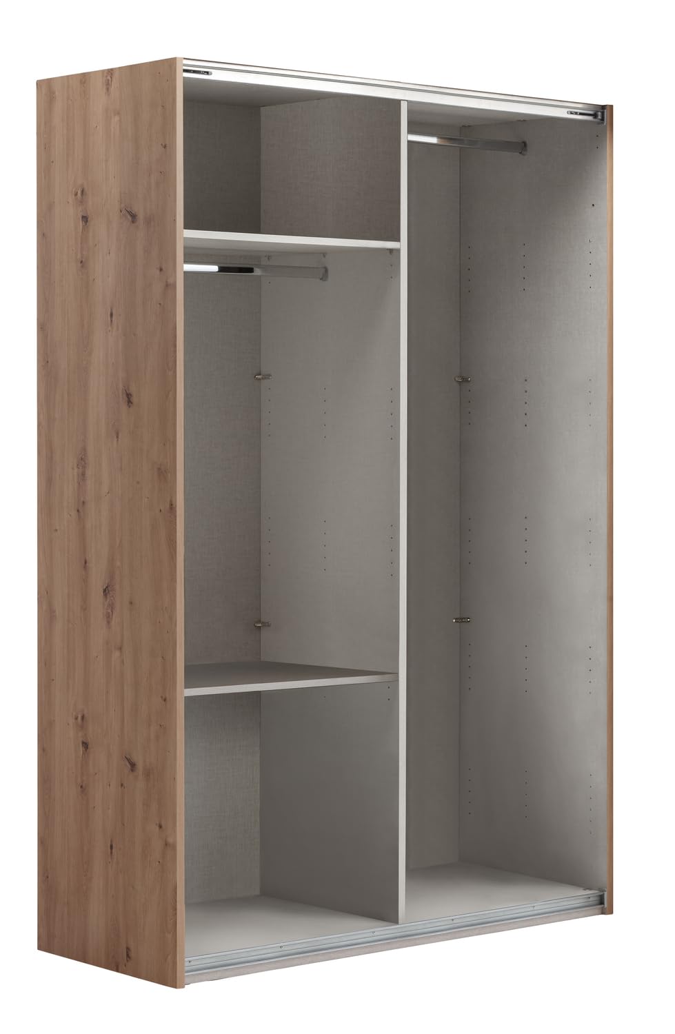 Composad Systema 150x223x67 armadio 2 ante scorrevoli rovere bianco