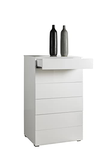 Composad Privilegio cassettiera 6 cassetti bianco