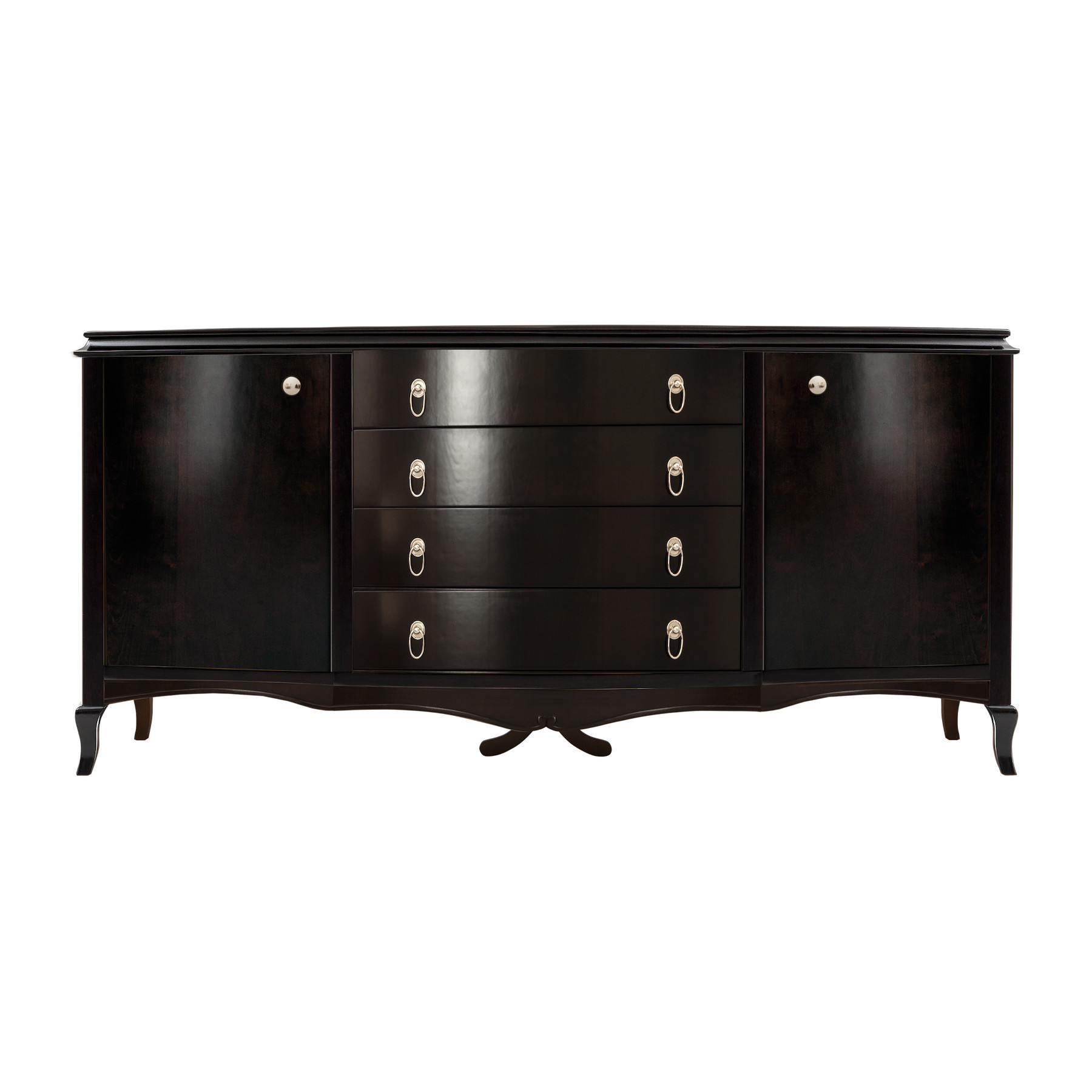 LCI Decora N0204 credenza 2 porte 4 cassetti legno