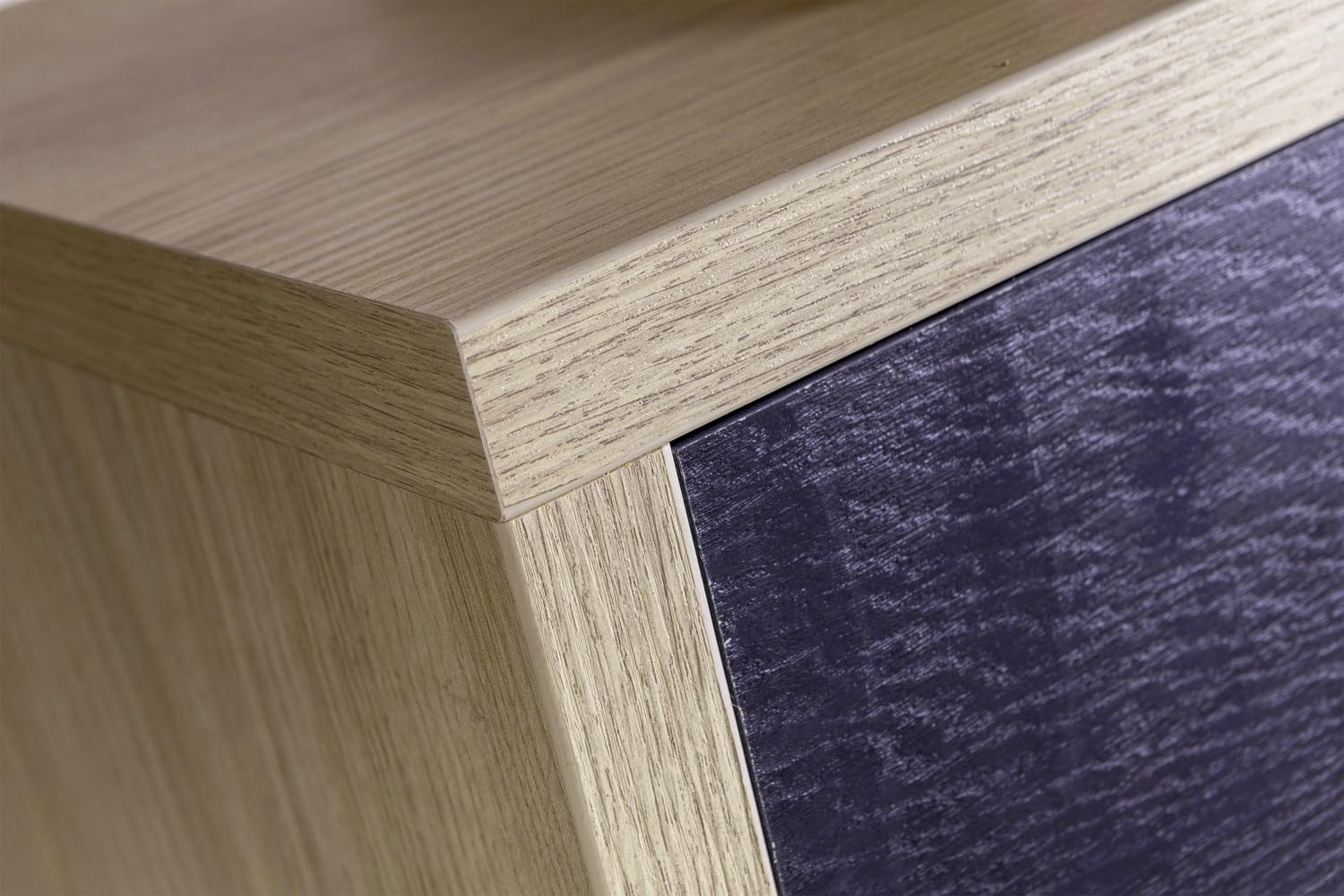Composad Davinci colonna 2 ante rovere nero 44 cm