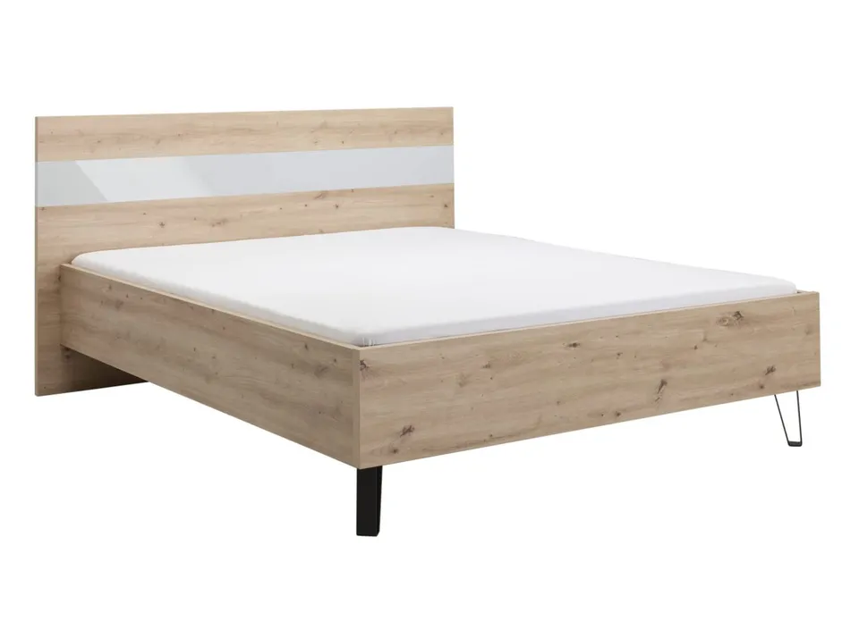 Composad Vitruvia Letto Matrimoniale 184 cm Rovere