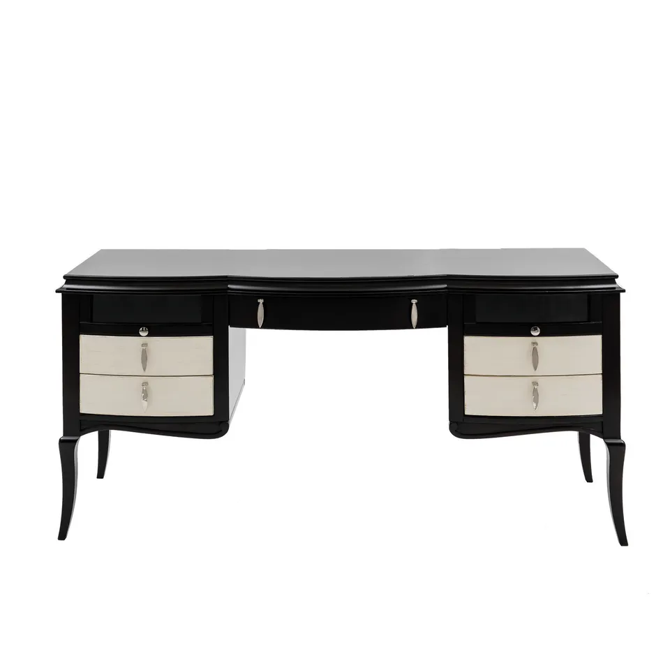 LCI Decora N0405 scrivania con frontale vetro