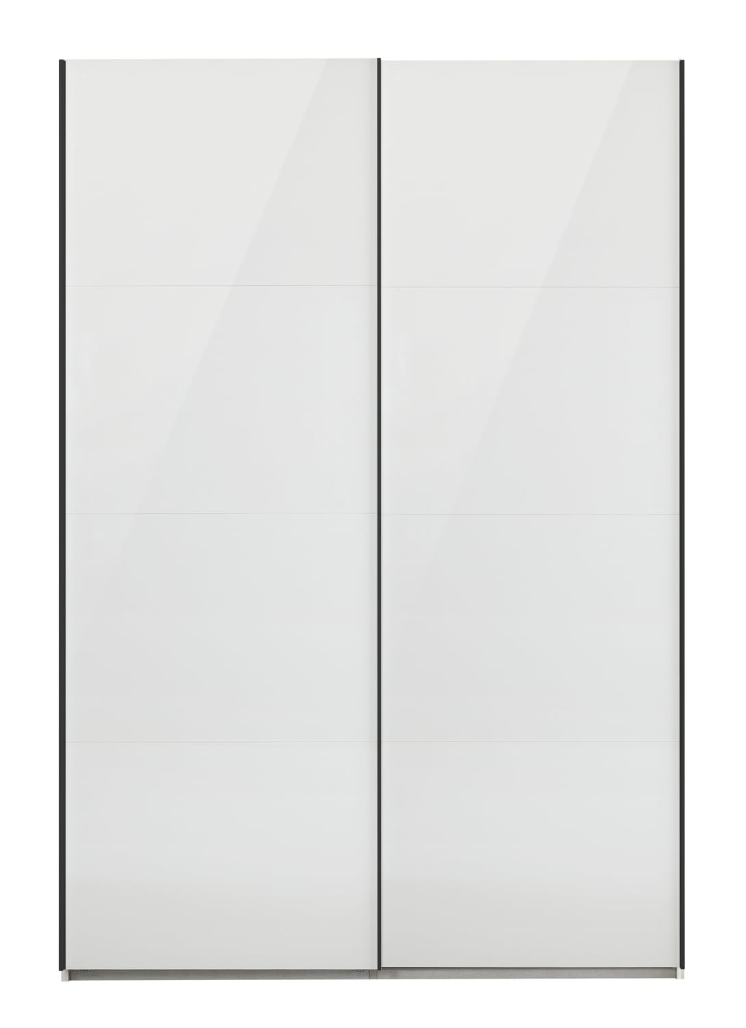 Composad Systema armadio 2 ante scorrevoli 200 cm bianco laccato