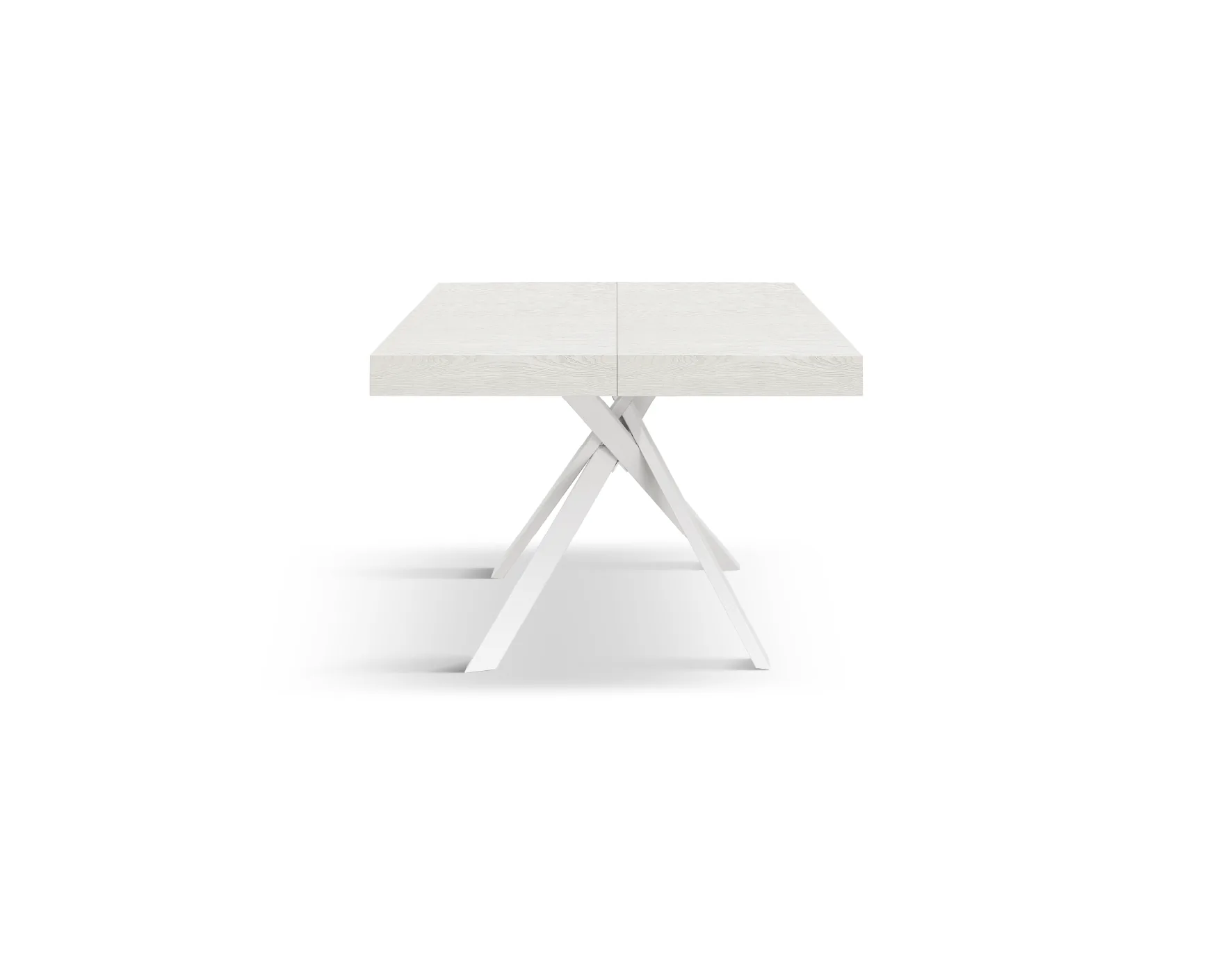 EPOCANTICA Eva Tavolo Allungabile Bianco 95-145 cm Metallo