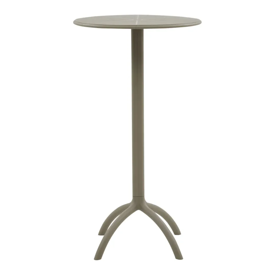 Epocantica Enna tavolino alto 108 cm tortora da esterno