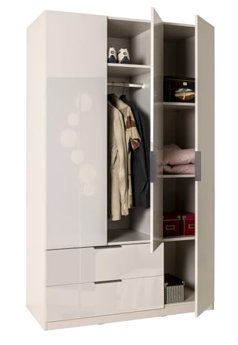 Composad Macchiato Storage 3 Ante 2 Cassetti armadio grigio